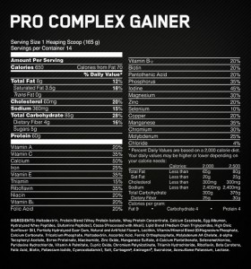 Pro Complex Gainer