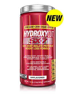 Hydroxycut SX-7 100% Isolate Protein Plus Weight Loss Formula